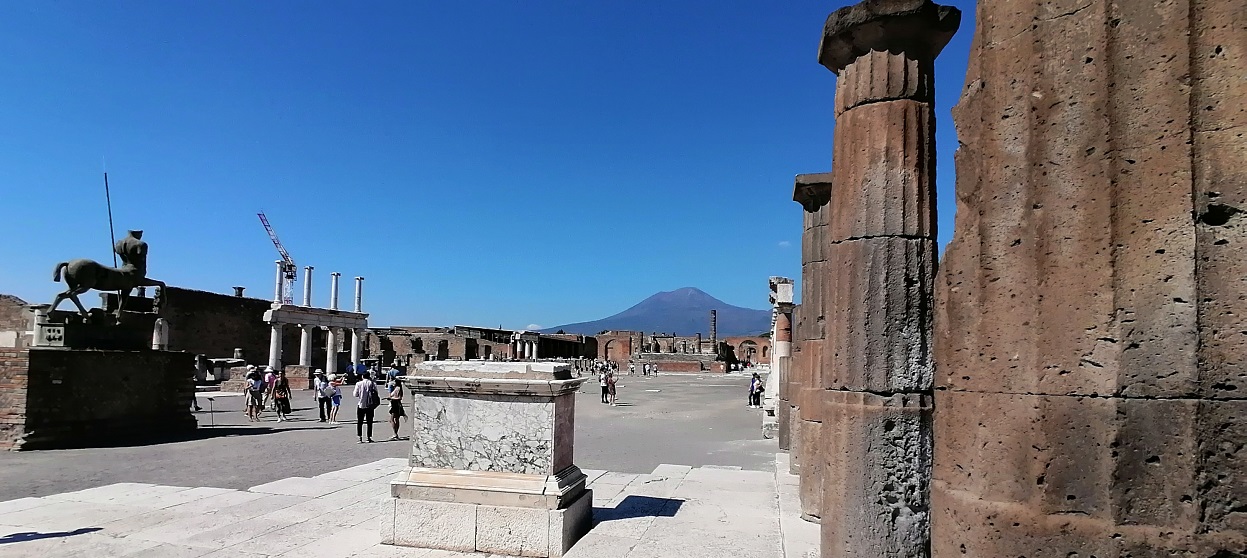 Pompeii Herculaneum and Vesuvius Tour from Positano